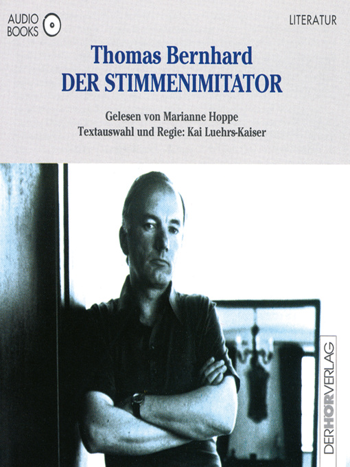 Title details for Der Stimmenimitator by Thomas Bernhard - Wait list